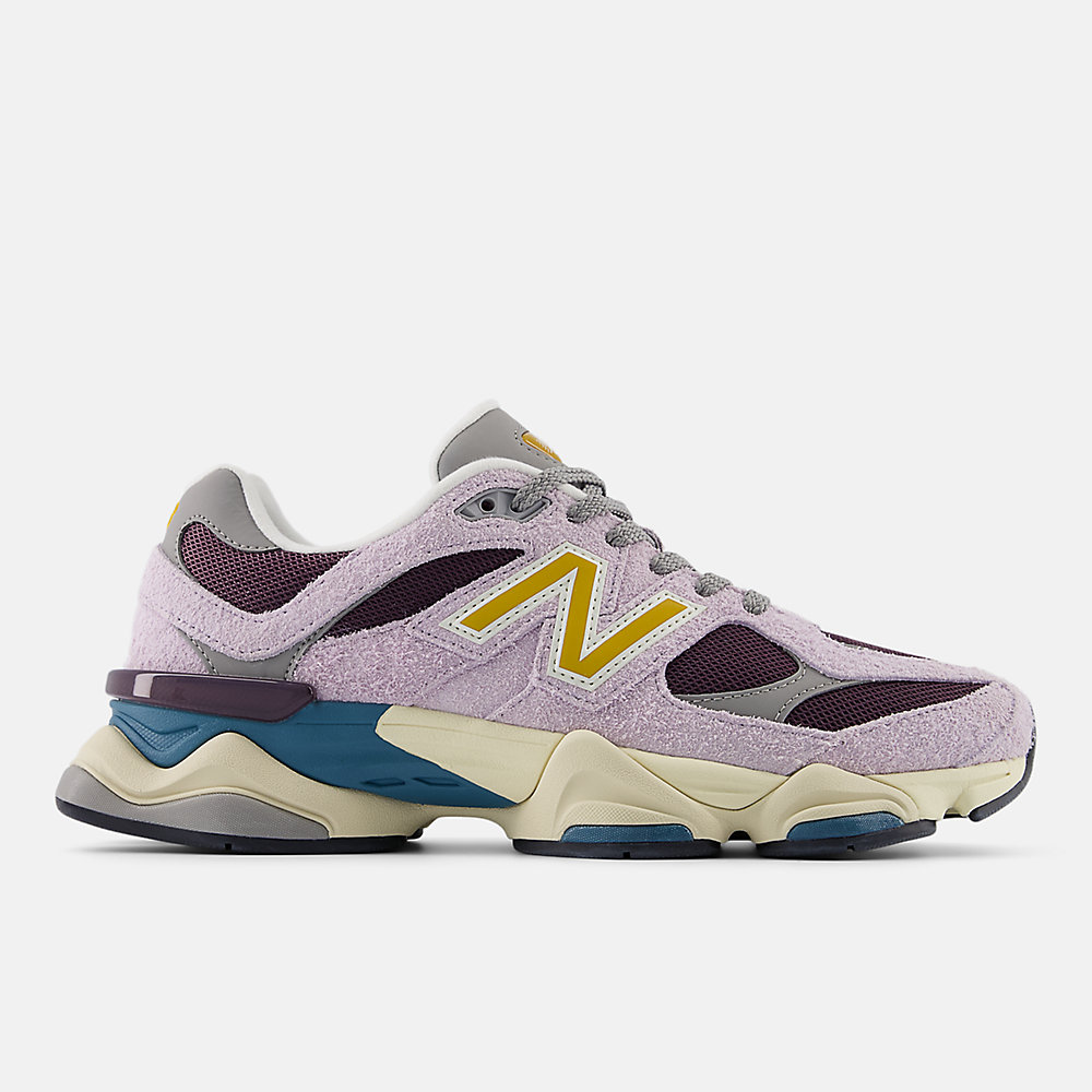 New Balance 9060 Shoes Taro with Plum Brown and Butterscotch